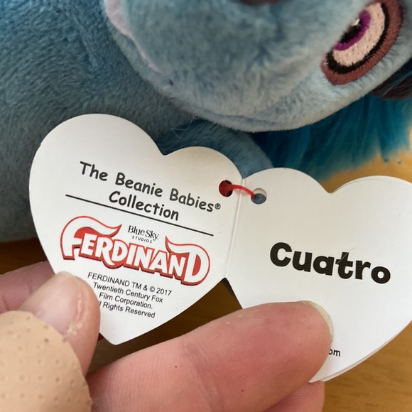 Ferdinand stuffed animal Cuatro - Picture 6 of 6